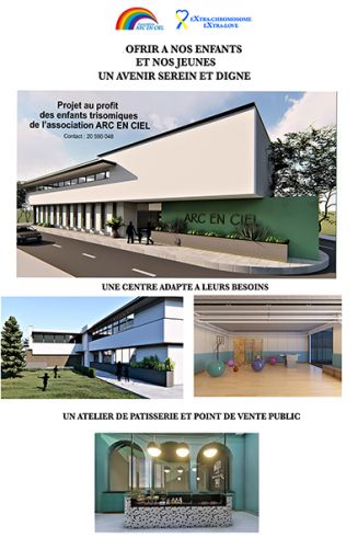 Construction centre pour enfants trisomiques